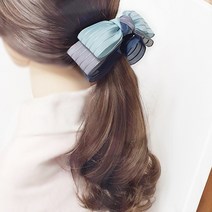 댕기머리 똥머리핀 집게핀 올림머리 왕리본 머리끈 헤어악세사리 핸드메이드핀 머리핀