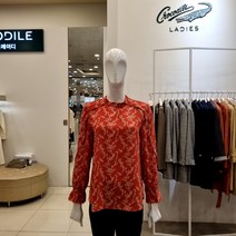 크로커다일레이디 크로커다이레이디 소매프릴블라우스CL0FBL112