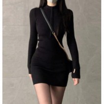 휴양지 제주도 봄 리조트룩 하객 여성 앞지퍼 원피스