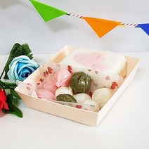 올콕PC07 샌드정사각(핑크)2세트 10매 소풍도시락용기 종이통 김밥 포장 단체 일회용+allcokㅍㄱ, 이상품이좋아요, 이상품이좋아요