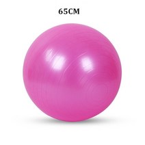 짐볼 25/45/75/75/85cm 스포츠 요가 공 볼라 필라테스 피트니스 홈 체육관 균형 Fitball 운동 마사지 볼 장, 16 65CM Pink