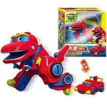 최신 ABS 미니 변환 Gogo Dino 액션 피규어 렉스 자동차 비행기 모터 보트 크레인 공룡 장난감, No Box Viki