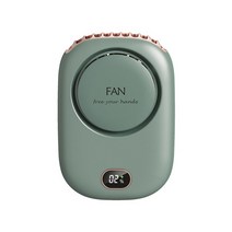 무시동에어컨 차박용 화물차 차박 캠핑카 카라반 캠핑 중장비 미니 휴대용 에어컨 팬 usb 충전식 음소거 팬 고속 조절 냉각 팬 여름 야외 교수형 공기 냉각기, 초록, 협력사