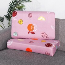 라텍스베개부드러운 코 튼 라텍스 베개 커버 쿠션 커버 30X50CM/40X60CM 인쇄 메모리 폼 잠자는 베개 케이, 14 Q_02 40X60cm