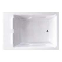대경바스 아크릴 매립형 욕조 DK-106 1800X1200X440, 화이트, 1개