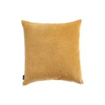 고급 THE CONRAN SHOP 더콘란샵 벨벳&린넨 액센트 필로우, 머스타드