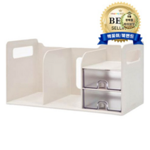 라이브잇 시스맥스 서랍 책꽂이 42300, 화이트, 12세트