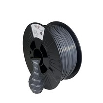 Basics 3D 프로페셔널 프린터 필라멘트 화이트 PLA 바이오 플라스틱 합성물 1.75mm 1.0Kg Prusa Creality FlashForge 및 대부분의 FDM 프린터와, Iron Gray, Iron Gray