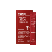 동국제약 유어핏 아르기닌 오르니틴 파워 부스터 (아르기닌 6 000mg 함유) 14포 x 1박스, 1개