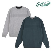 [크로커다일 남성] 앞판 조직 모크넥 CDAA8KR3312