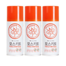 [신신제약] 모스키토 아웃도어 에어로솔 모기기피제 100ml 3통, 3개