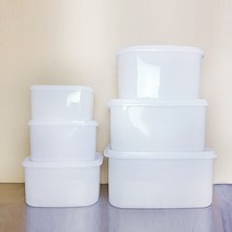 업소용 밀폐통 식당 김치통 가정용 주방용 대용량 김장통 보관통 싱싱점보밀폐통(화이트) 1호~13호, 1개, 4호(4L)