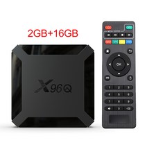 x96q android 10 tv box allwinner h313 2gb 16gb 2.4ghz wifi 4k 미디어 플레이어 google 게임 3d 비디오 스마트 TV 셋톱 박스, 협력사, AU 플러그