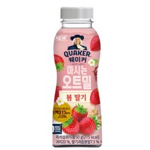 칠성 쉐이크 아침 식사 대용 퀘이커 마시는 오트밀 오트 & 봄딸기 건강식 간편식 식단조절 선식 50G 20개, 13세트