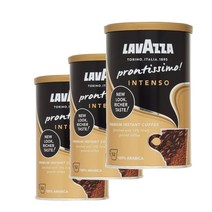 라바짜 인텐소 아라비카 로부스타 인스턴트 커피 95g 3팩 Lavazza Prontissimo Intenso Arabica Robusta Instant Coffee