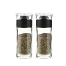 Mswh샵]시노글라스 소금 후추통 블랙 50ml 2P세트, 상품선택