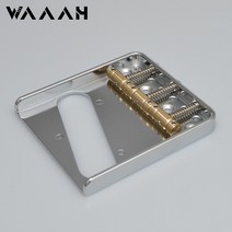 베이스기타앰프 Tele Bridge 알루미늄 합금베이스 황동 안장 TL 텔레 캐스터 스타일 기타 일렉트릭 브리지, 한개옵션0