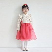 M 미니준 레이스한복
