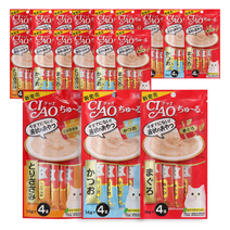 이나바 고양이 챠오츄르 간식, 참치+가다랑어+닭가슴살, 56g, 72개입