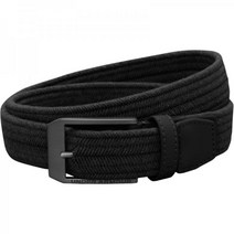 언더아머 남성 땋은 골프 벨트 101915, Black, 34