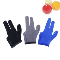 트리노바 고신축성 논슬립 당구장갑, BI901 남성용/블루 오른손착용