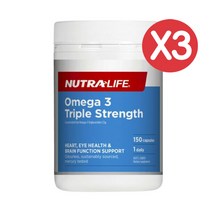 [뉴트라라이프] 오메가3 트리플 스트랭스 150정X3