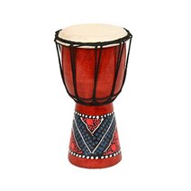젬베 퍼커션 타악기전문 아프리카 djembe 드럼 나무 염소 피부 좋은 소리 전통 악기 훌륭한 소리 4 인치 6 인치 젬배 48, 4인치