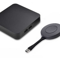 hdmi무선송신기 디스플레이 미러링 모바일 tv연결, 수신기 1개 + USB 송신기 1개