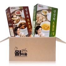 (올따옴) 담터 전통차 쌍화차플러스50T+생강차플러스50T, 1개