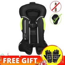 오토바이 바이크 라이더 통기성 여름 자켓 새로운 반사 재킷 에어백 조끼 반사 재킷 안전, 검은 조끼 장갑 3, xxl