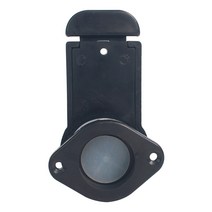 카약 해양 보트 카누 배수구 용 배수 밸브 데크 배수구, 플라스틱, 블랙 36mm
