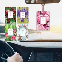 코살루 종이방향제 케이퍼퓸 6개, K프렌치라벤더, 6개입