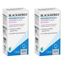 호주 블랙모어스 프로바이오틱스 우먼 플로라 밸런스 30캡슐 2팩