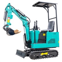 미니 굴삭기 1000kg HT08, 01 하늘색