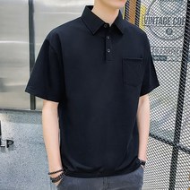 반팔티 여름 남성 솔리드 캐주얼 심플 루즈핏 포켓 상의 뉴타임즈 C11 L196U478