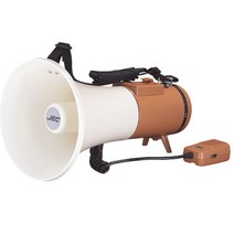 고출력 30W 경찰용메가폰 JE-583MSW 마이크+싸이렌 +호루라기 겸용 시위 집회용 확성기 앰프 스피커 학교 학원 유치원 학생지도 인솔용 야구장 축구장 단체 응원용마이크, 단색, 메가폰 JE-583BSW(30W)
