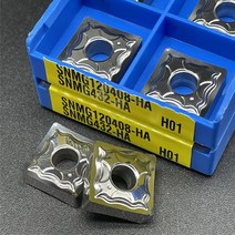 SNMG120402 H01 초경 블레이드 선삭 공구 SNMG CNC 선반 밀링 10 PCS, 02 SNMG120404-HA H01