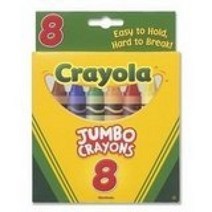 Crayola 52-0389 크레용 점보 2개 팩