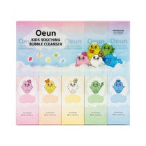 오은 키즈/유아/아동/어린이 수딩 버블 클렌저, SET(딸기향+바나나향+소다향+망고향+멜론향), 300ml
