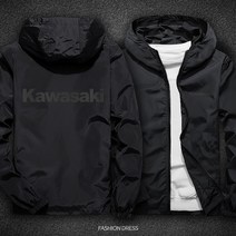 Harley Davidson 겨울용 두카티 야마하 할리데이비슨 바람막이 자켓 반사 상의 폴리에스터 오토바이, 재킷2XL 70-80kg, 가와사키 블랙 사진