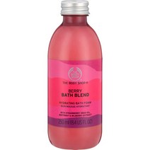 더바디샵 THE BODY SHOP 영국 베리 바스 블렌드 250ml, 3팩