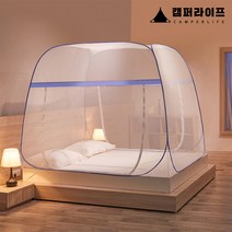 캠퍼라이프 원터치 모기장 슈퍼싱글/퀸/킹 모기장텐트 간편한설치 대형모기장 모기장쉘터, 03. 특대형 180 X 200