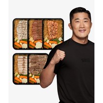 식스밀 단백질 식단 도시락 벌크업 냉동 고단백 직장인 간편 배달 연어포함, 345g, 10개