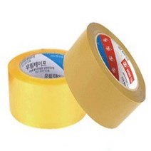 모비딕파워 [모비딕파워] 문구포장테이프 보양제 작업용박스테이프 사무용테이프 문구테이프, 아★ 우림 경량 테이프 57mic 48mmX40m 50, 아★ 황색/50개