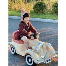 전동차 전동자동차 장난감자동차 붕붕카 4륜 구동 전기 원격 제어 트롤리 남성 여성 충전식 장난감, 전기 드라이브