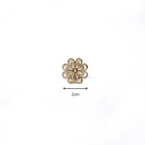 마음담는날 전통금속장식 선물포장 예단장식, 꽃금속장식