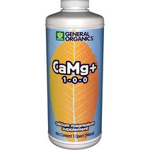 General Hydroponics CaMg+ 보충제 1쿼트, CaMg+, 칼슘 마그네슘 보충제 쿼트
