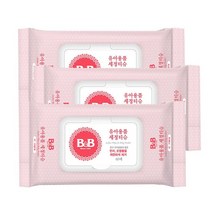 비앤비 안심제균티슈 캡형, 60매, 3팩