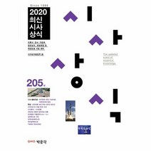 최신시사상식 205집 2020, 상품명