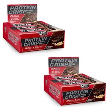비에스엔 프로틴 크리스프 단백질 바 12개입, 2개, 초콜릿 크런치(Chocolate Crunch)